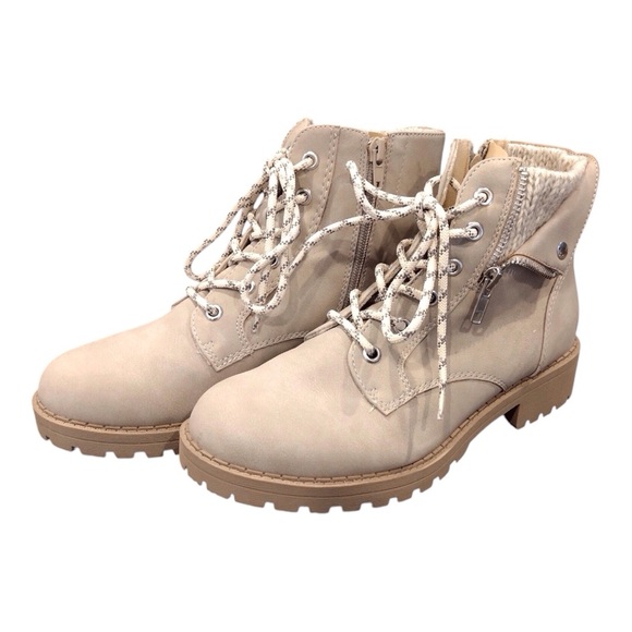 Jellypop Shoes - Jellypop Womens Boots Size 8M - Tan/Gray Hiking Stylish Nice used condition